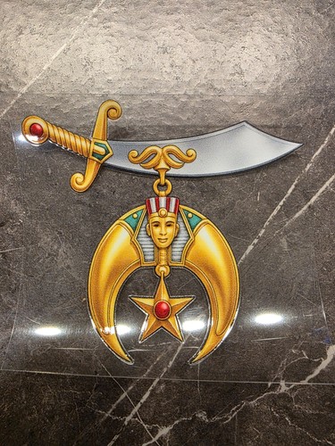 Shriners crescent scimitar - crescent,