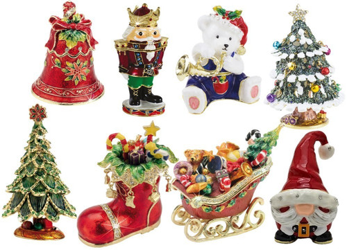 Christmas trinket box - christmas,