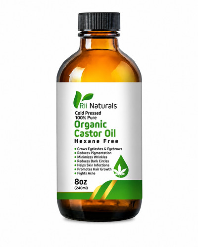 Castor oil organic - oil, cold