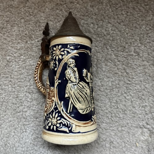 Antique german ceramics pewter - ceramics,