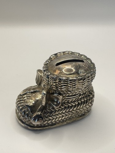 Vintage silver plated baby - silver,