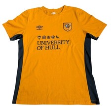 Hull City FC 2017/18 Football Training Shirt Size Adult Large Umbro The Tigers
