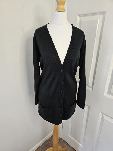 Acrylic knit cardigan amari - knit, by