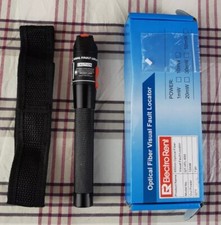 Visual Fault Locator Fiber Optical Cable Tester Meter Red Light Pen 10mW.