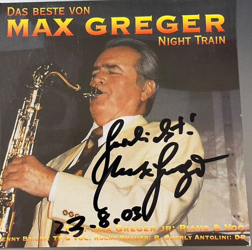 Autograph bandleader max - autograph,