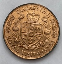 New zealand qeii 1953 - zealand, 1953-54