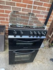 Montpellier MDG600LK Double Gas Oven - Black