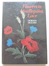 FLOWERS IN NEEDLEPOINT LACE by