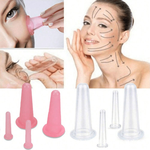 4pcs silicone cupping - silicone,