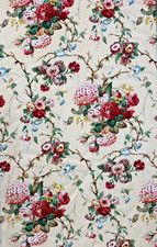 Colefax and Fowler Classic Prints Collection “Amberley” Glazed Chintz