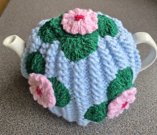 Knitted tea cosy water - knitted,
