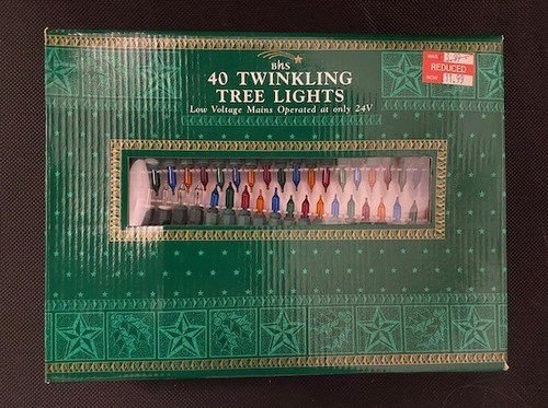 Vintage bhs twinkling - twinkling, tree