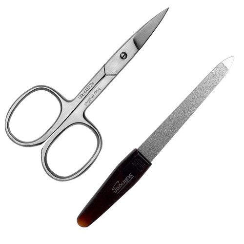 Set nail scissors - set-nail, scissors-stainless