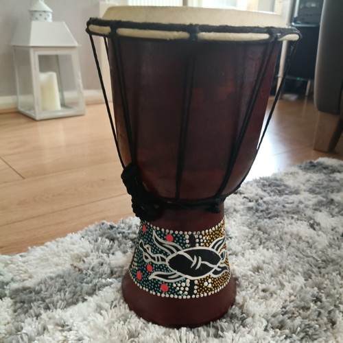 Cm handpainted djembe - ,