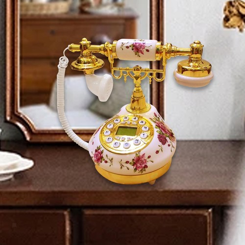 Retro ceramic phone vintage - retro,