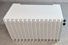 Modern White Wood Locking