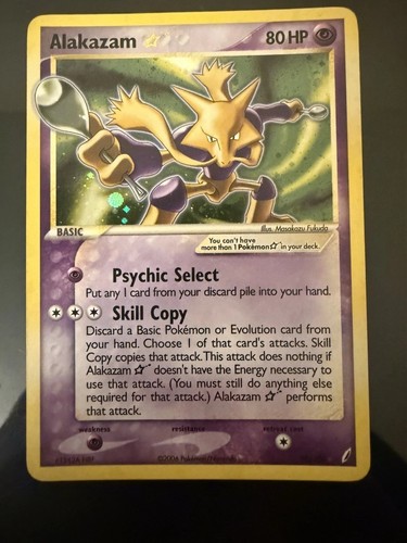 Pokémon tcg alakazam gold - pokémon,