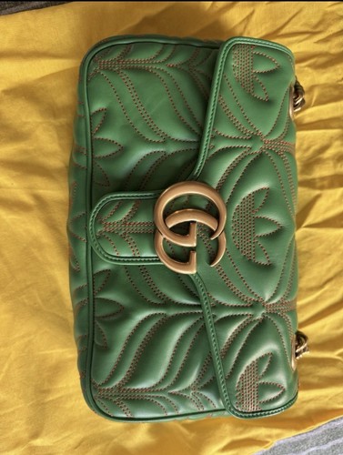 Gucci adidas marmont green - x,