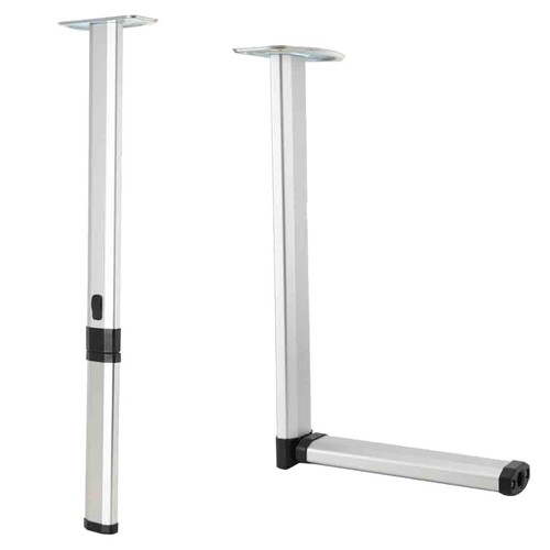 Folding chrome breakfast bar - folding,