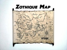 Zothique Map Clark Ashton