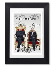TASKMASTER CAST SIGNED POSTER