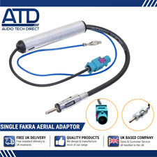 Aerial Adaptor Antenna For Peugeot 307 308 407 1007 807 Single Fakra Amplified