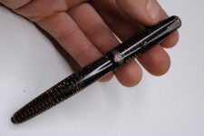 1930s–40s Parker Vacumatic Fountain Pen – Golden Brown Laminated Celluloid