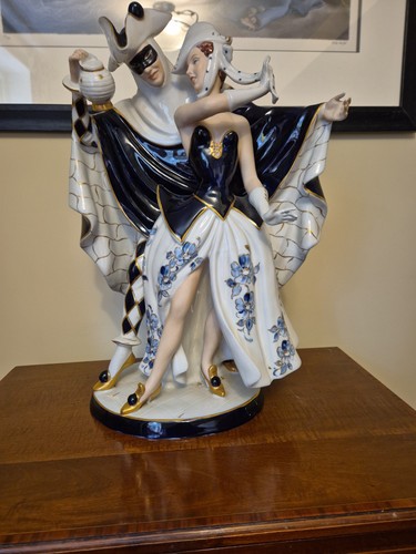 Royal dux carnival - royal, figurine