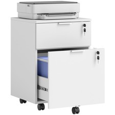 HOMCOM 2 Drawer Filing Cabinet