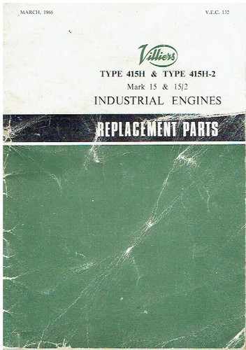 Villiers type 415h - 415h, 415h-2