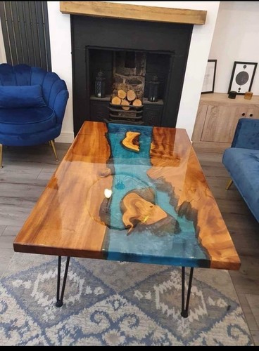 Epoxy resin table top - epoxy,