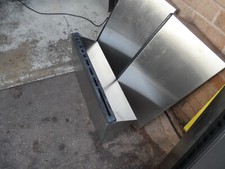 Stainless Steel Wall Counter Mounted Knife Block 600mm Wide  £40 + Vat