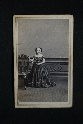 1860s lizzie reed cdv - cdv, barnum