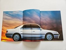 PEUGEOT 605 SALES BROCHURE 1992 FRENCH
