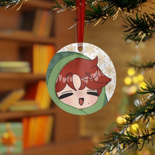 Cute chibi christmas ornament - cute,