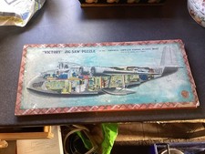 Vintage Victory Jigsaw Puzzle Imperial Airways Flying Boat 52x23cm 2 Bits Missin