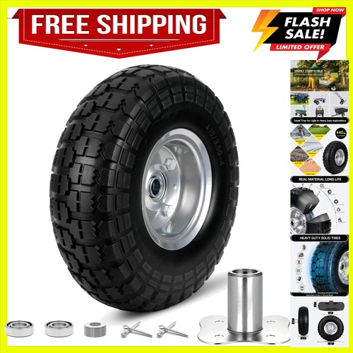 4 flat free tire - flat,