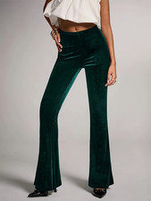 Elegant High-End Velvet Flared