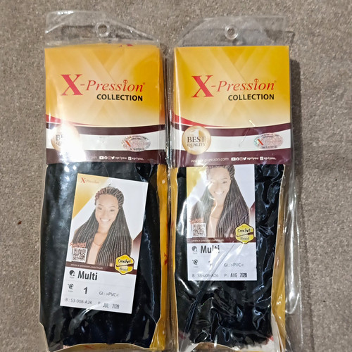 Pression crochet braid - braid, 100%