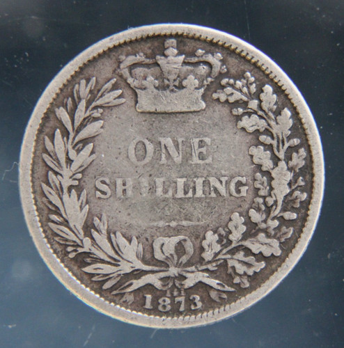 Great britain shilling - shilling, 1873