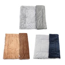 Dog Cat Pet Soft Fluffy Plush Blanket Mat Cozy Warm Throw Puppy Bed Waterproof U