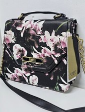 Coast Black Pink Purple Floral