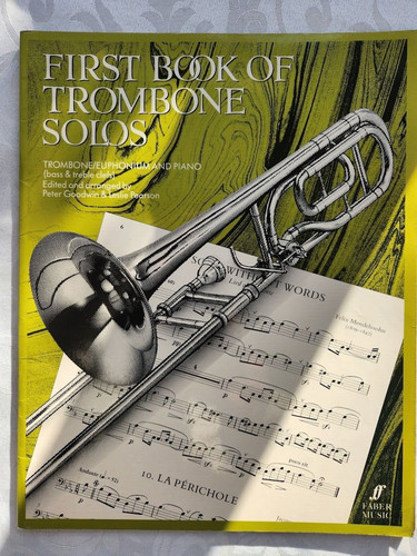 First book trombone solos - first,