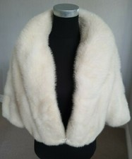 White Mink Bolero Jacket