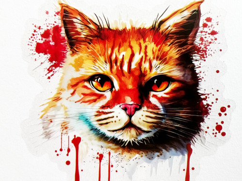 Cute orange norwegian forest - cute,