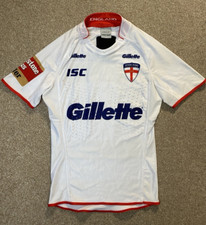 England National Rugby League Team ISC Player Issue Shirt 2014/2015 Men's Size M