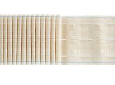 Hallis 76mm Pencil Pleat Curtain Heading Tape Natural 0135R