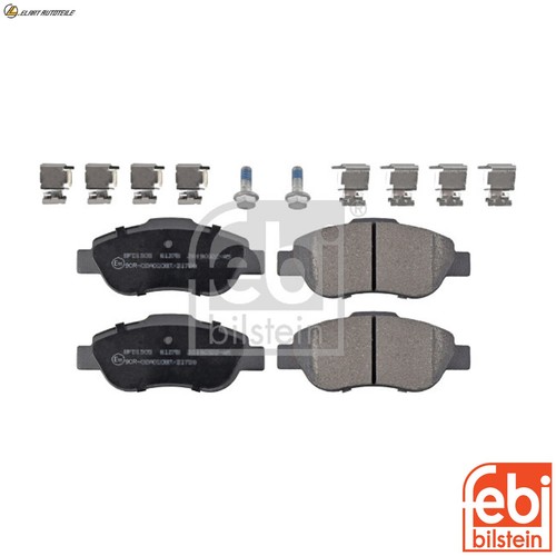 Brake pad set disc - pad,