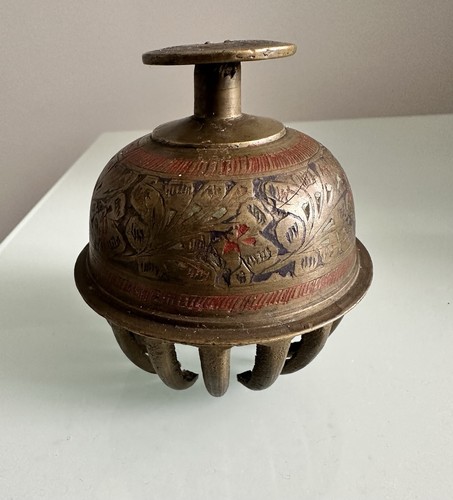 Brass indian elephant - brass, claw