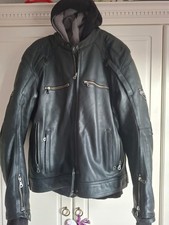 Victory Motorcycle Leather Jacket + Hoodie Insert – Genuine Polaris Gear – XL